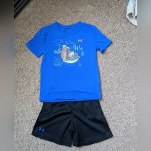 Under Armour Toddler Boy T-shirt & Shorts